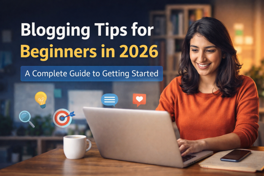 Blogging Tips for Beginners in 2026 A Complete Guide to Getting Started