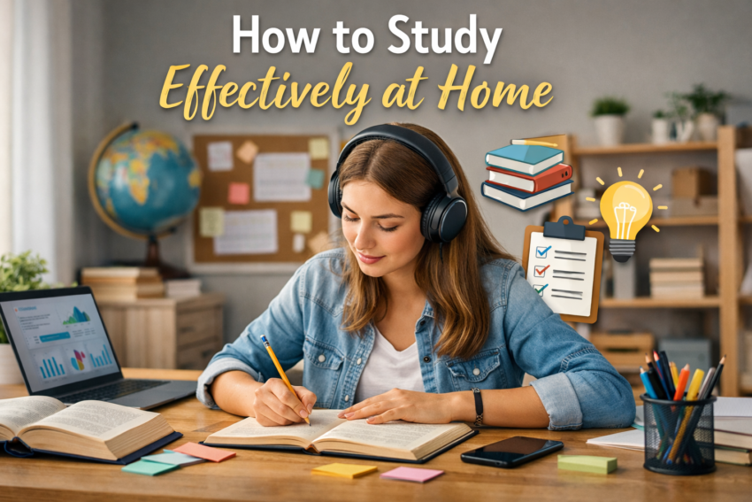 How to Study Effectively at Home