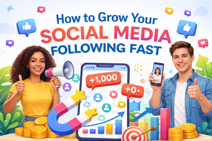 How to Grow Your Social Media Following Fast