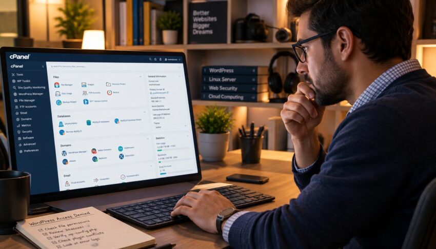 How to Fix WordPress 403 Error on CPanel